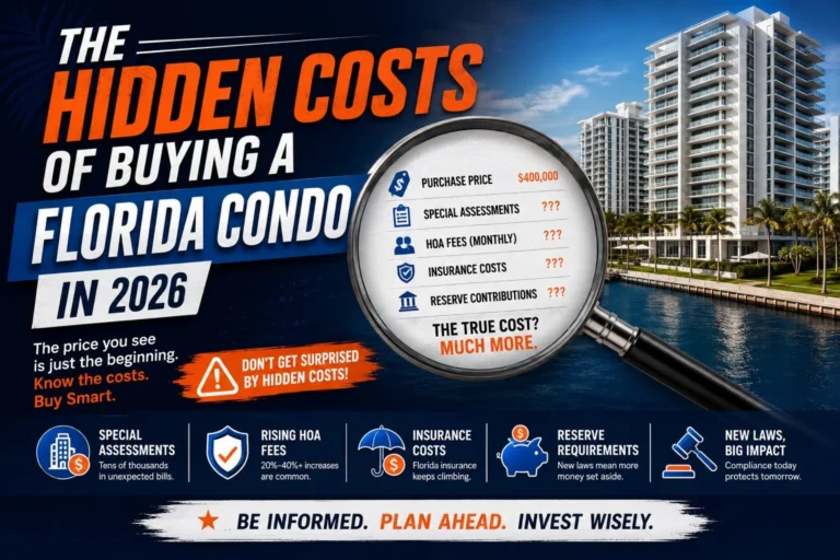 hidden costs of buying a Florida condo
