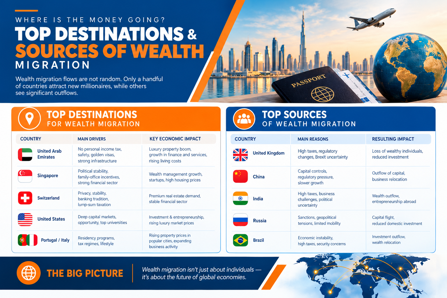 economic impact of global wealth migration